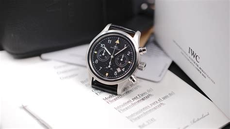 iwc der fliegerchronograph ref 3741|IWC Pilot Chronograph IW3741 .